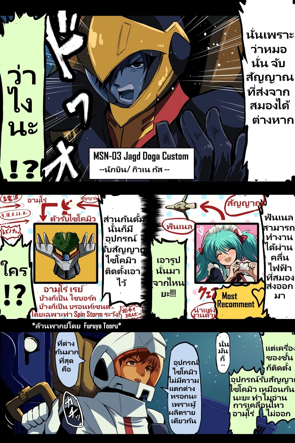 Fuji Takanasu’s Gundam Book ตอนที่ 6 (3)